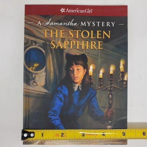 American Girl A Samantha Mystery The Stolen Sapphire Book Lot of 2 - Picture 6 of 7